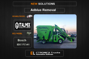 AdBlue OFF Itamix Bosch EDC17CV41 Electronics Trucks Automotive Software