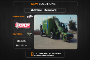 AdBlue OFF Faresin Bosch EDC17CV41 Electronics Trucks Automotive Software