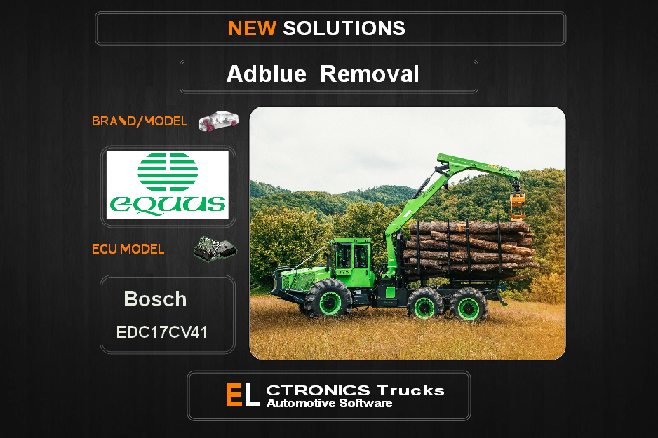 AdBlue OFF Equus Bosch EDC17CV41 Electronics Trucks Automotive Software