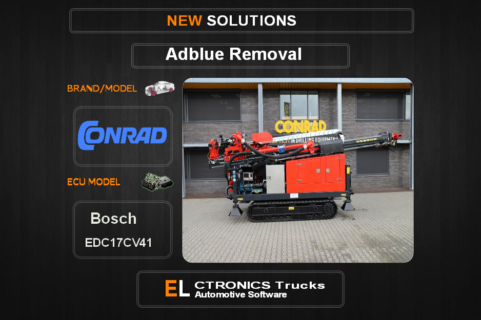 AdBlue OFF Conrad  Bosch EDC17CV41 Electronics Trucks Automotive Software