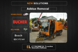 AdBlue OFF Bucher  Bosch EDC17CV41 Electronics Trucks Automotive Software