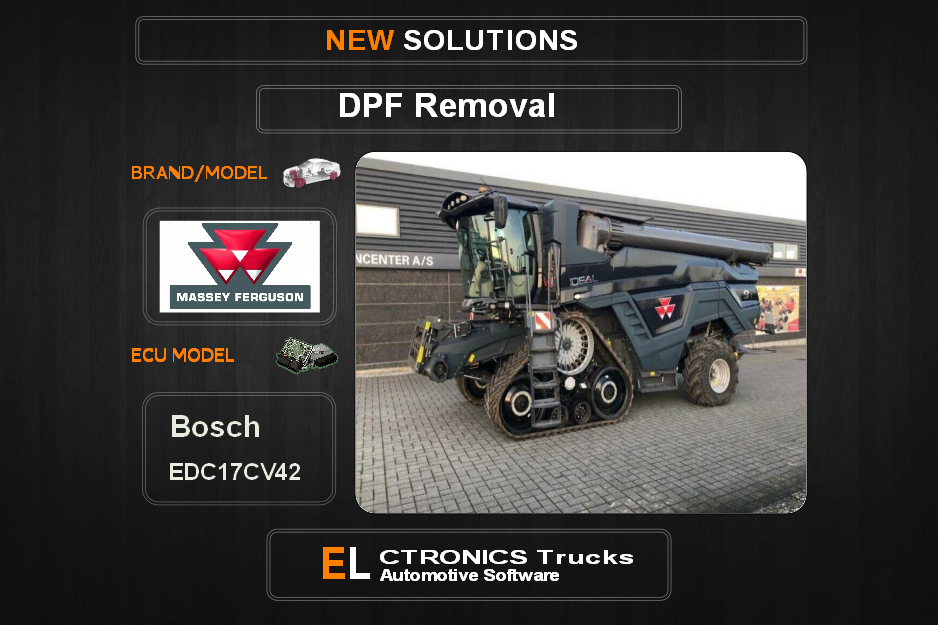 DPF Off Massy  Bosch EDC17CV42 Electronics Trucks Automotive Software