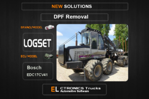 DPF Off Logset  Bosch EDC17CV41 Electronics Trucks Automotive Software