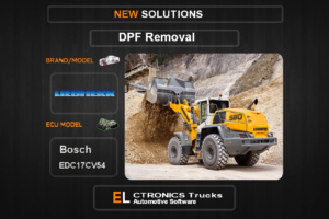 DPF Off Liebherr  Bosch EDC17CV54 Electronics Trucks Automotive Software
