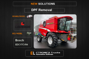DPF Off Laverda  Bosch EDC17CV54 Electronics Trucks Automotive Software