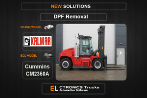 DPF Off Kalmar Cummins CM2350A Electronics Trucks Automotive Software