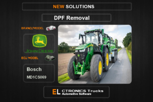 DPF Off John-Deere Bosch MD1CS069 Electronics Trucks Automotive Software