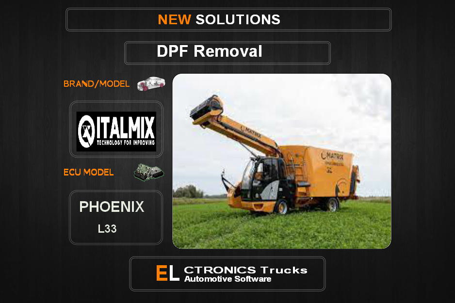 DPF Off Itamix Phonix L33 Electronics Trucks Automotive Software