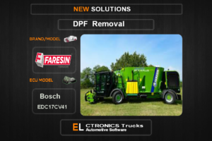 DPF Off Faresin Bosch EDC17CV41 Electronics Trucks Automotive Software