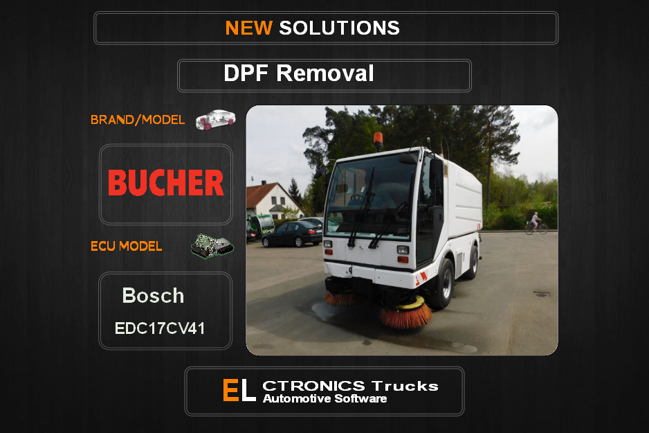 DPF Off Bucher Bosch EDC17CV41 Electronics Trucks Automotive Software