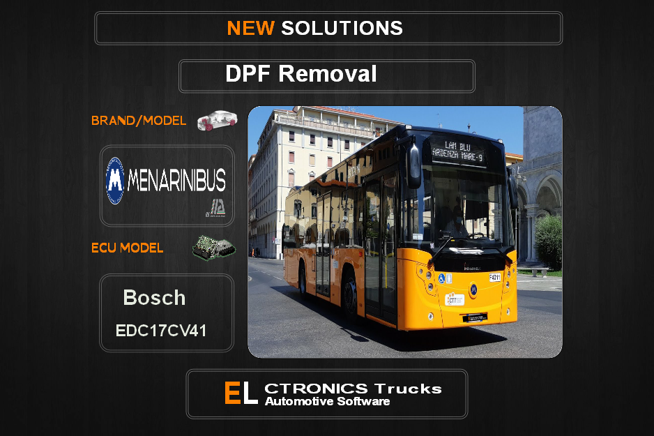 DPF Off Bredamenrini Bosch EDC17CV41 Electronics Trucks Automotive Software