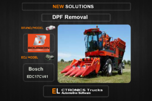 DPF Off Bourgoin Bosch EDC17CV41 Electronics Trucks Automotive Software