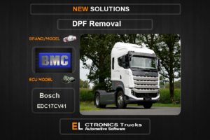 DPF Off Bmc Bosch EDC17CV41 Electronics Trucks Automotive Software
