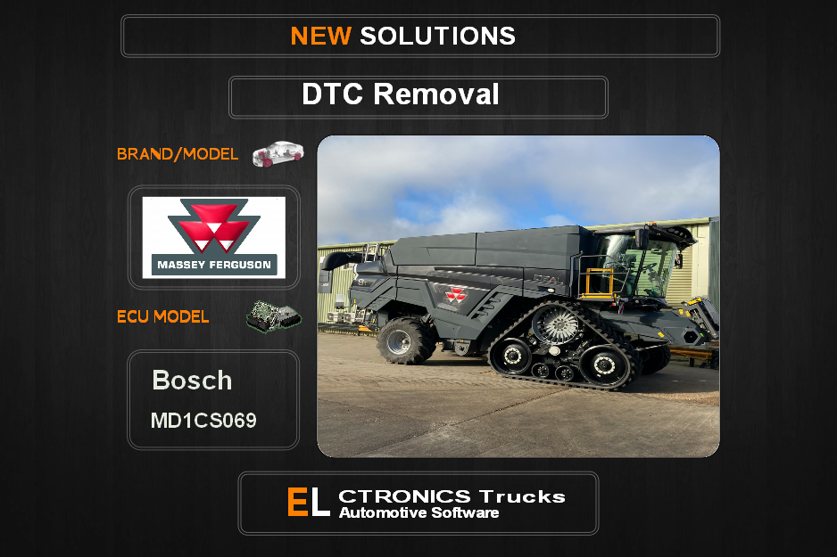 DTC OFF Massy Bosch MD1CS069 Electronics Trucks Automotive software