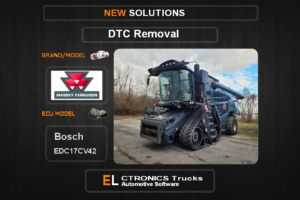DTC OFF Massy Bosch EDC17CV42 Electronics Trucks Automotive software