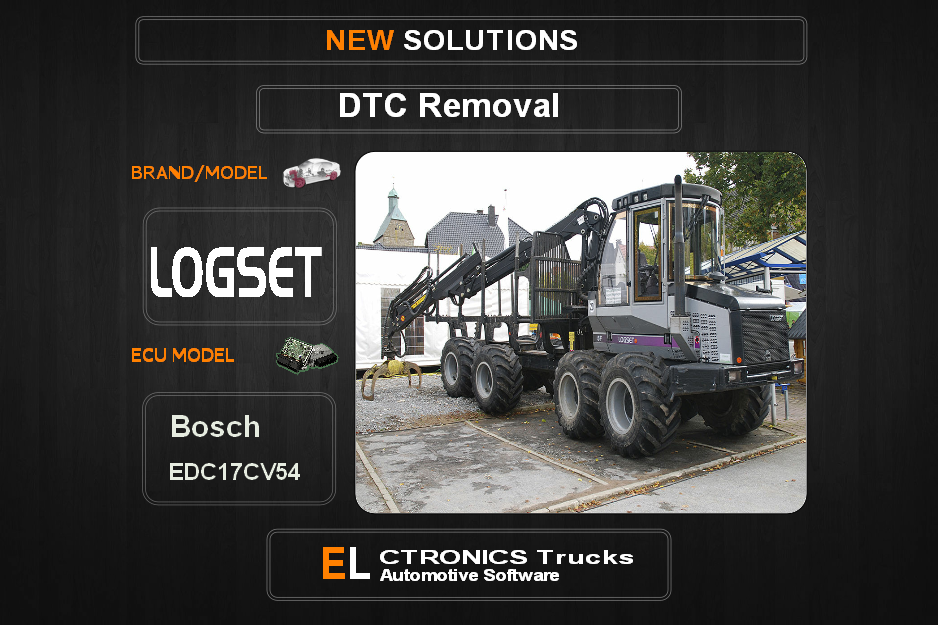 DTC OFF Logset Bosch EDC17CV54 Electronics Trucks Automotive software