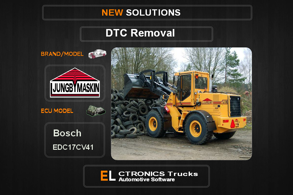 DTC OFF Ljungbymaskin Bosch EDC17CV41 Electronics Trucks Automotive software