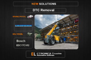 DTC OFF Liebherr Bosch EDC17CV52 Electronics Trucks Automotive software