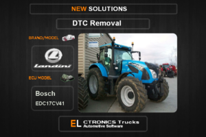 DTC OFF Landini Bosch EDC17CV41 Electronics Trucks Automotive software