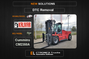 DTC OFF Kalmar Cummins CM2350A Electronics Trucks Automotive software