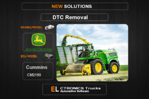DTC OFF John-Deere Cummins CM2150 Electronics Trucks Automotive software