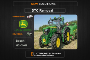 DTC OFF John-Deere Bosch MD1CS069 Electronics Trucks Automotive software