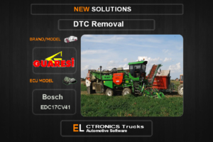 DTC OFF Guaresi Bosch EDC17CV41 Electronics Trucks Automotive software