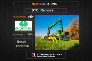 DTC OFF Equus Bosch EDC17CV41 Electronics Trucks Automotive software