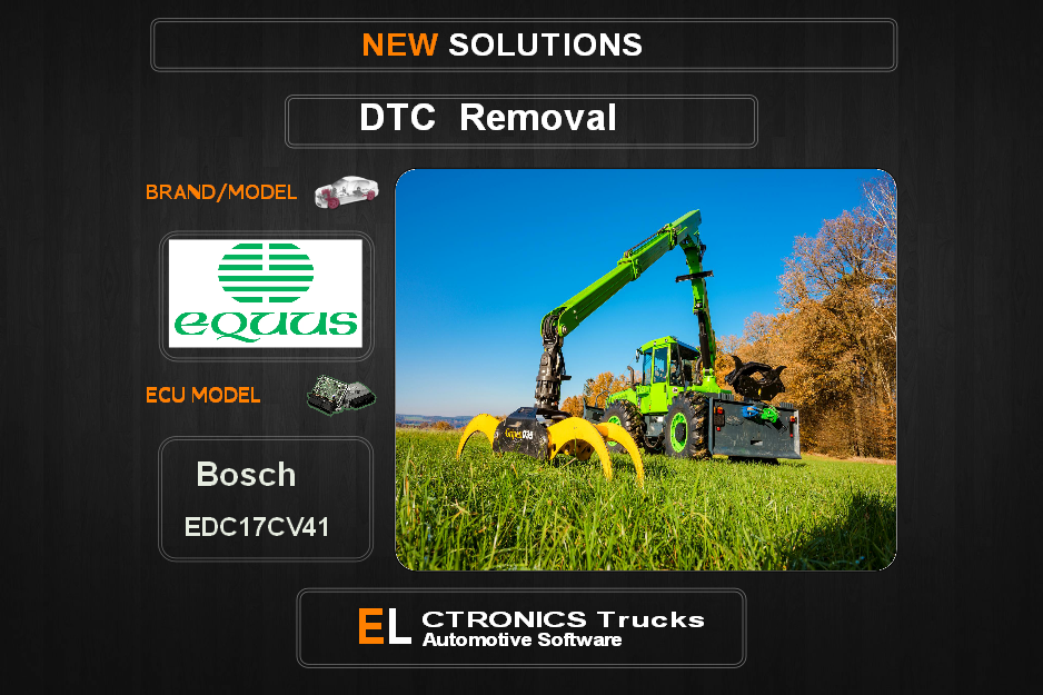DTC OFF Equus Bosch EDC17CV41 Electronics Trucks Automotive software