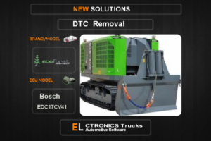 DTC OFF Ecoforst Bosch EDC17CV41 Electronics Trucks Automotive software