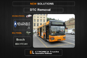 DTC OFF Bredamenrini Bosch EDC17CV41 Electronics Trucks Automotive software