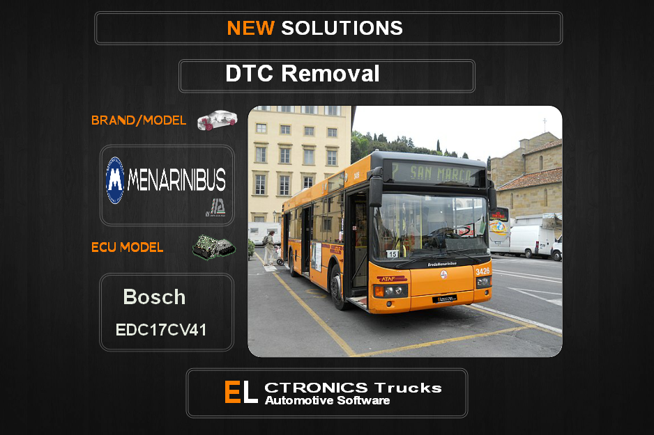 DTC OFF Bredamenrini Bosch EDC17CV41 Electronics Trucks Automotive software