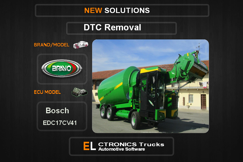 DTC OFF Bravo Bosch EDC17CV41 Electronics Trucks Automotive software
