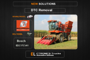 DTC OFF Bourgoin Bosch EDC17CV41 Electronics Trucks Automotive software