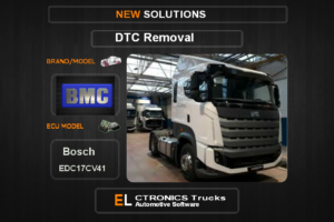 DTC OFF Bmc Bosch EDC17CV41 Electronics Trucks Automotive software