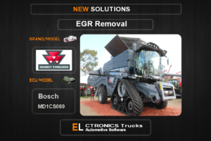 EGR Off Massy Bosch MD1CS069 Electronics Trucks Automotive Software