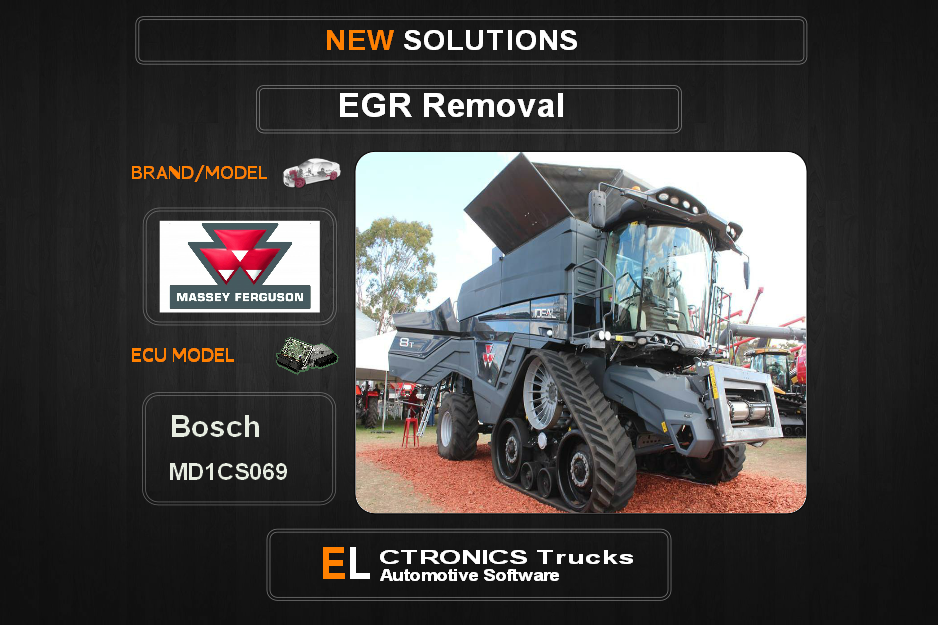 EGR Off Massy Bosch MD1CS069 Electronics Trucks Automotive Software