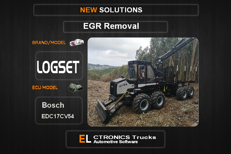 EGR Off Logset Bosch EDC17CV54 Electronics Trucks Automotive Software