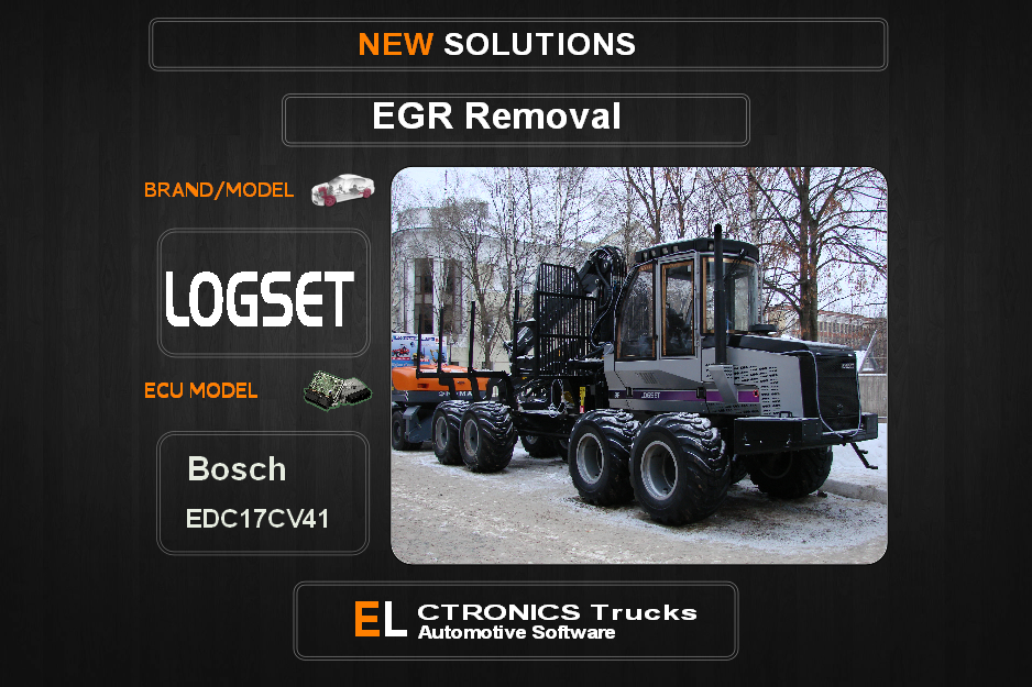 EGR Off Logset Bosch EDC17CV41 Electronics Trucks Automotive Software
