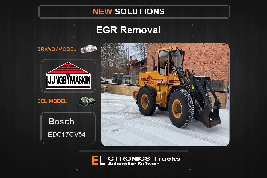 EGR Off Ljungbymaskin Bosch EDC17CV54 Electronics Trucks Automotive Software