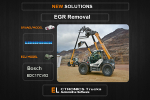 EGR Off Liebherr Bosch EDC17CV52 Electronics Trucks Automotive Software