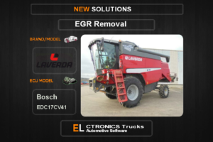 EGR Off Laverda Bosch EDC17CV41 Electronics Trucks Automotive Software