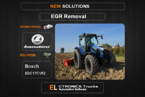 EGR Off Landini Bosch EDC17CV52 Electronics Trucks Automotive Software