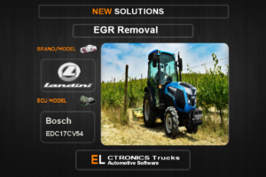 EGR Off Landini Bosch EDC17CV54 Electronics Trucks Automotive Software
