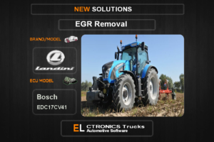 EGR Off Landini Bosch EDC17CV41 Electronics Trucks Automotive Software