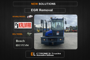 EGR Off Kalmar Bosch EDC17CV54 Electronics Trucks Automotive Software