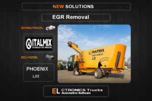 EGR Off Itamix Phonix L33 Electronics Trucks Automotive Software