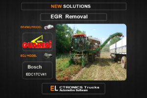 EGR Off Guaresi Bosch EDC17CV41 Electronics Trucks Automotive Software