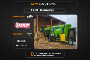 EGR Off Faresin Bosch EDC17CV41 Electronics Trucks Automotive Software