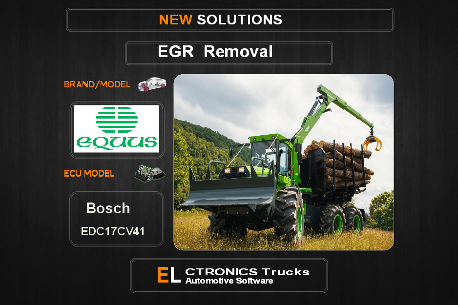 EGR Off Equus Bosch EDC17CV41 Electronics Trucks Automotive Software